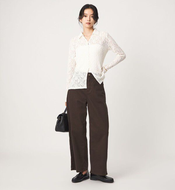 UNITED ARROWS green label relaxing「【別注】＜Healthy DENIM＞カーヴィー デニムパンツ」|デニム|