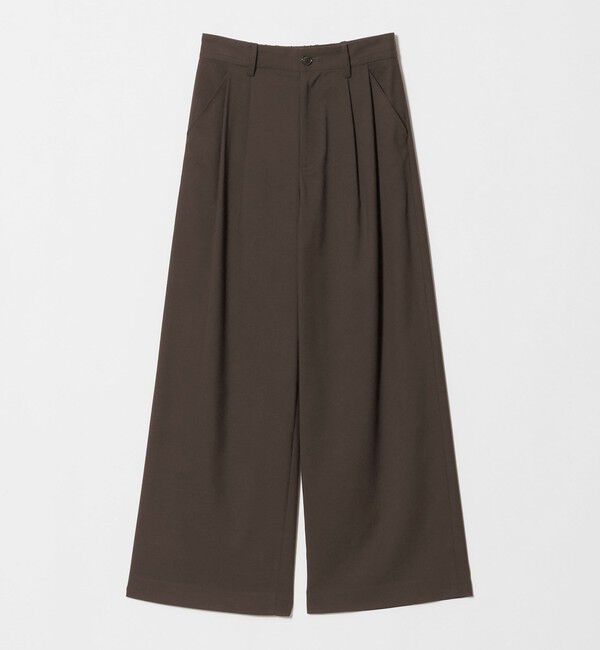 UNITED ARROWS green label relaxing「ソモウライク 2タック ワイド パンツ ウォッシャブル ストレッチ」|スラックス|