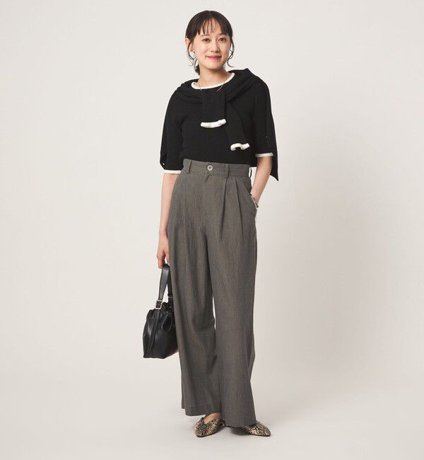 UNITED ARROWS green label relaxing「FAbRICA 2タック ワイド パンツ」|その他|