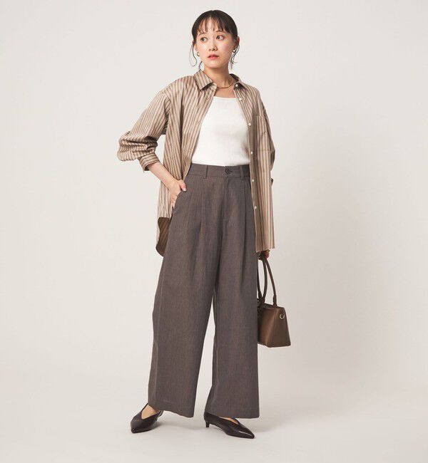 UNITED ARROWS green label relaxing「FAbRICA 2タック ワイド パンツ」|その他|