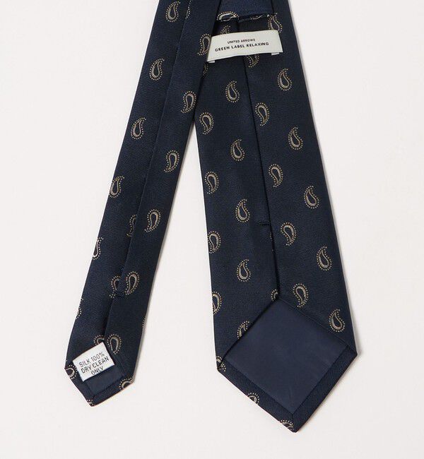 UNITED ARROWS green label relaxing「GLR シルク1 8.0cm ペイズリー ネクタイ」|ネクタイ・蝶ネクタイ|