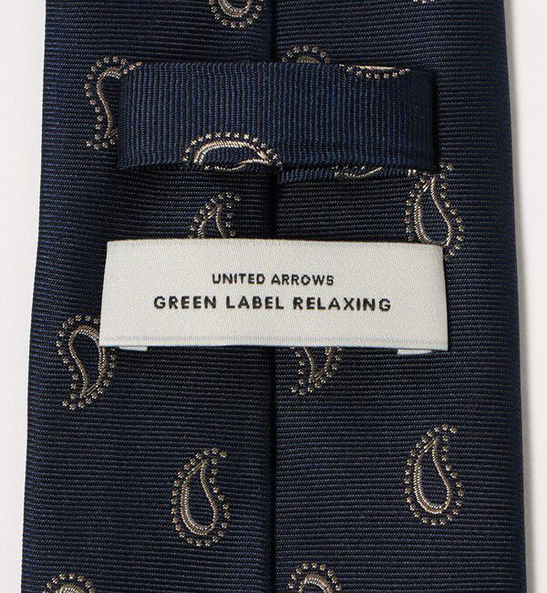 UNITED ARROWS green label relaxing「GLR シルク1 8.0cm ペイズリー ネクタイ」|ネクタイ・蝶ネクタイ|