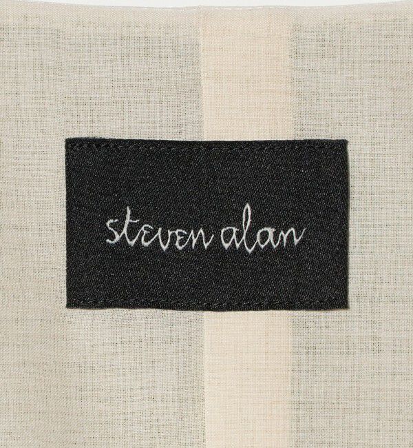 STEVEN ALAN「＜Steven Alan＞チェック カシュクール シャツジャケット」|ノーカラージャケット|