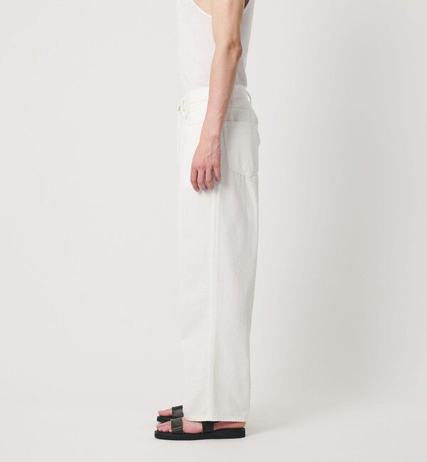 BEAUTY&YOUTH UNITED ARROWS「テーパード ホワイト デニム 5ポケット パンツ NO.9」|チノ|