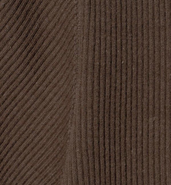 BEAUTY&YOUTH UNITED ARROWS「コットン リブ ヘンリーネック ショートスリーブ カットソー」|Tシャツ・カットソー|