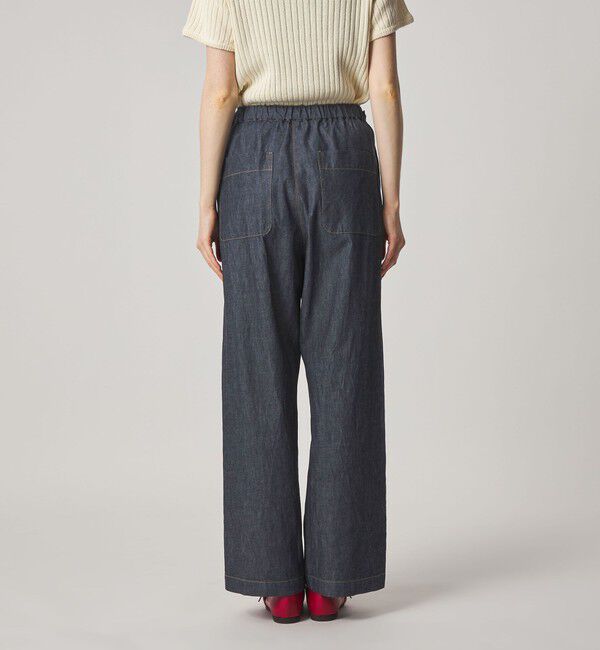 STEVEN ALAN「＜Steven Alan＞ライトオンスデニム ワイドパンツ」|デニム|