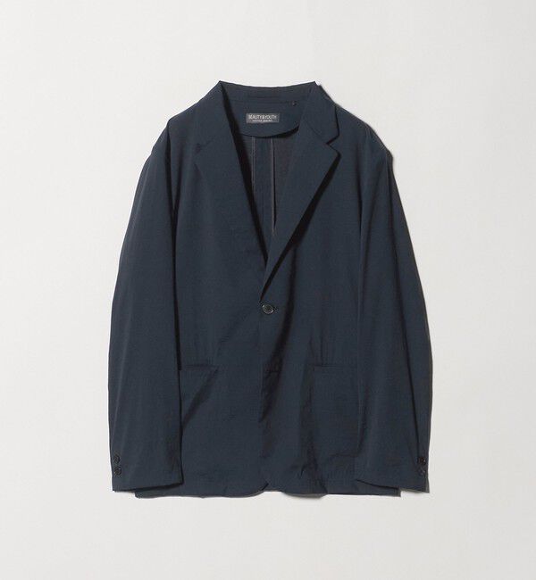 BEAUTY&YOUTH UNITED ARROWS「MIXTURE ナイロン コンフォート ジャケット ヨコストレッチ 撥水機能 ウォッシャブル セットアップ対応」|テーラードジャケット|
