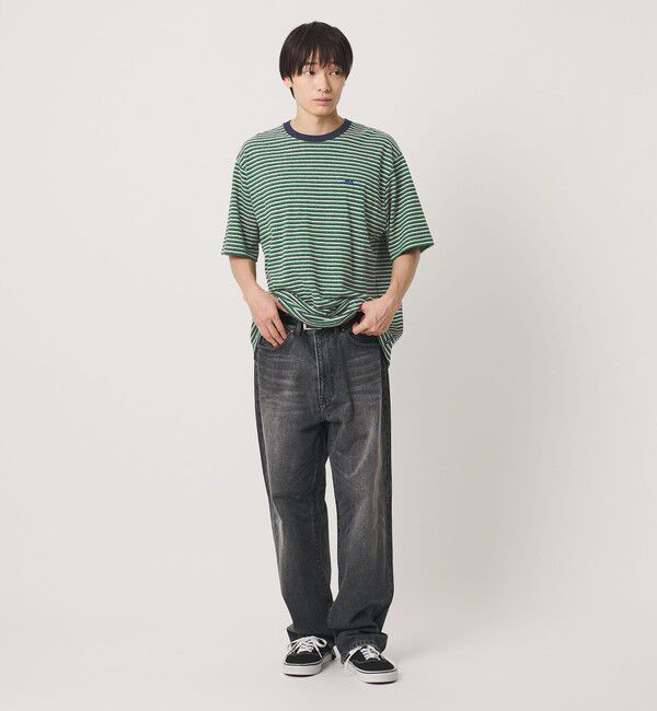 NICE WEATHER「＜NICE WEATHER＞マルチボーダー Tシャツ」|Tシャツ・カットソー|