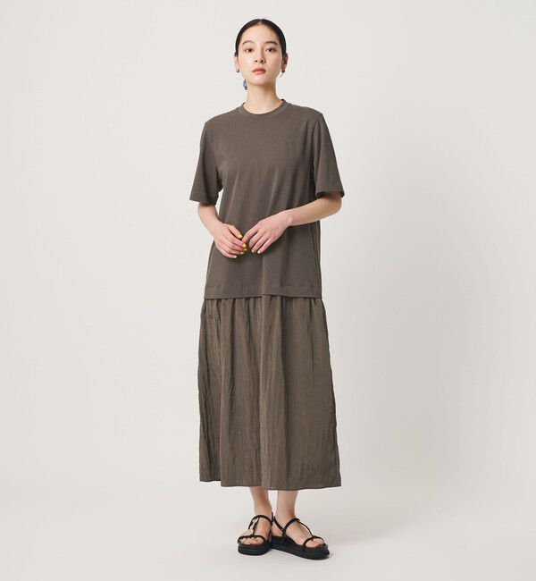 BEAUTY&YOUTH UNITED ARROWS「ドッキング ショートスリーブワンピース」|ワンピース|
