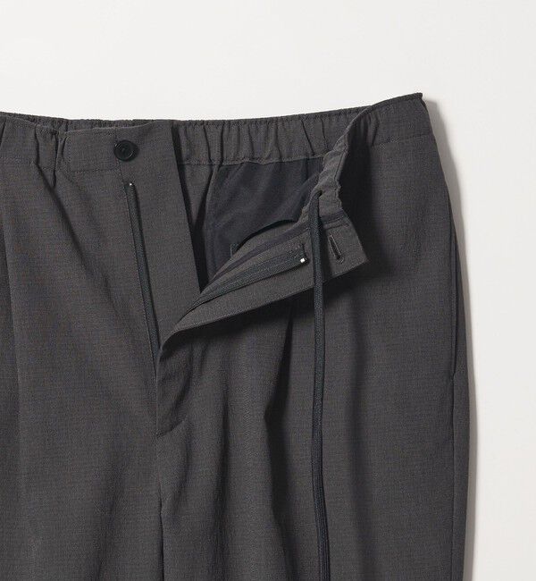 BEAUTY&YOUTH UNITED ARROWS「KOMATSU PACK トロピカル 1P テーパード イージー パンツ NO.6 ストレッチ 吸水速乾 UVカット セットアップ」|チノ|