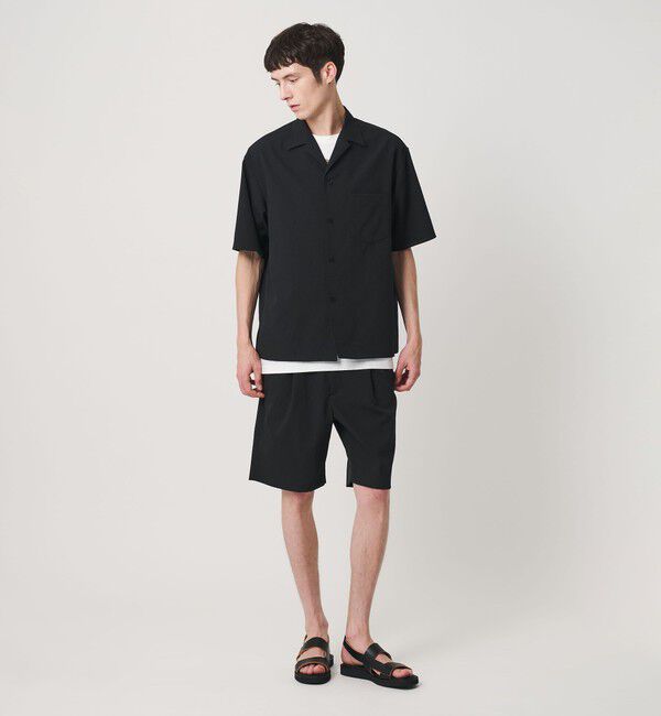BEAUTY&YOUTH UNITED ARROWS「KOMATSU PACK トロピカル 1プリーツ ショーツ ストレッチ 吸水速乾 UVカット セットアップ対応」|その他|
