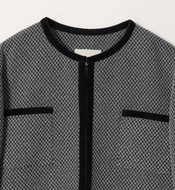 STEVEN ALAN「＜Steven Alan＞ジャガード ブルゾン」|ノーカラージャケット|