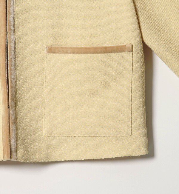 STEVEN ALAN「＜Steven Alan＞ジャガード ブルゾン」|ノーカラージャケット|