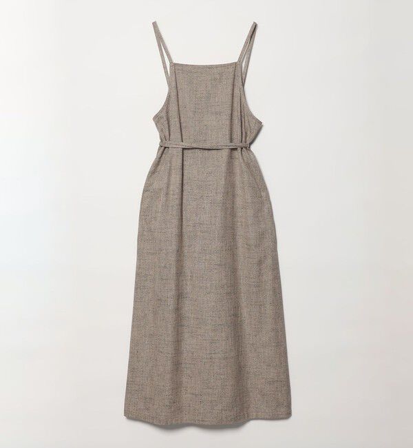 STEVEN ALAN「＜Steven Alan＞ヘリンボーン ツイードライク エプロン ワンピース」|ワンピース|