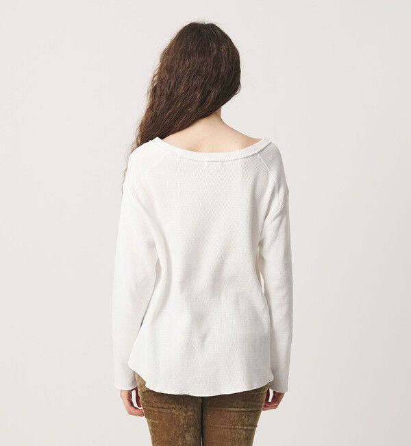 ATTISESSION「＜ATTISESSION＞ホック サーマル トップス」|Tシャツ・カットソー|