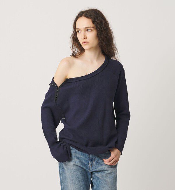 ATTISESSION「＜ATTISESSION＞ホック サーマル トップス」|Tシャツ・カットソー|