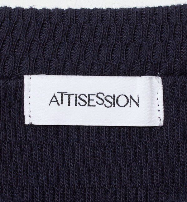 ATTISESSION「＜ATTISESSION＞ホック サーマル トップス」|Tシャツ・カットソー|