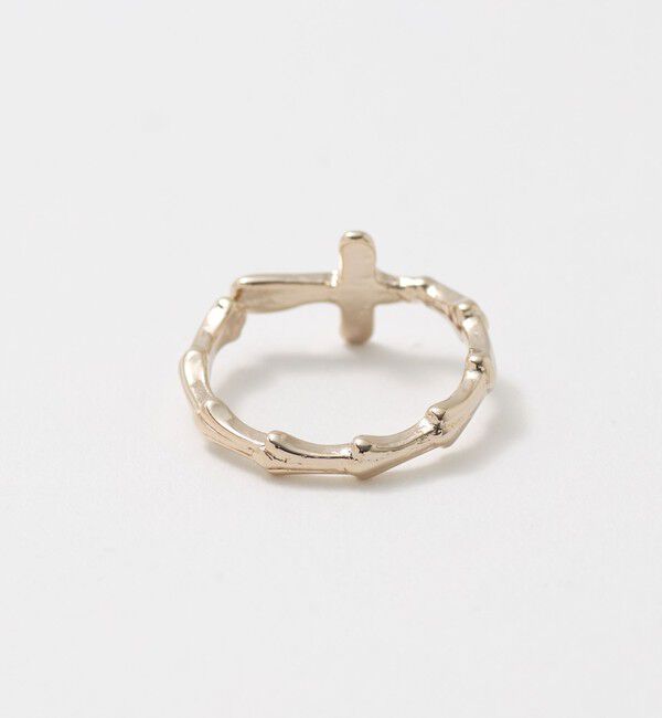 BEAUTY&YOUTH UNITED ARROWS「ユニーク クロス リング」|リング|