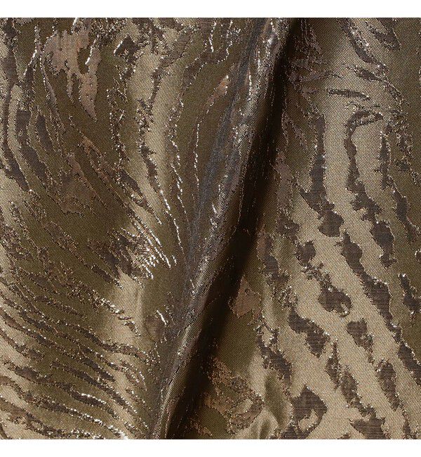 Ray BEAMS 「GHOSPELL / Jouri Metallic Mini Dress」|ワンピース|