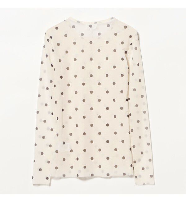 Demi-Luxe BEAMS 「BAUM UND PFERDGARTEN / JODIE メッシュ ドット カットソー」|Tシャツ・カットソー|