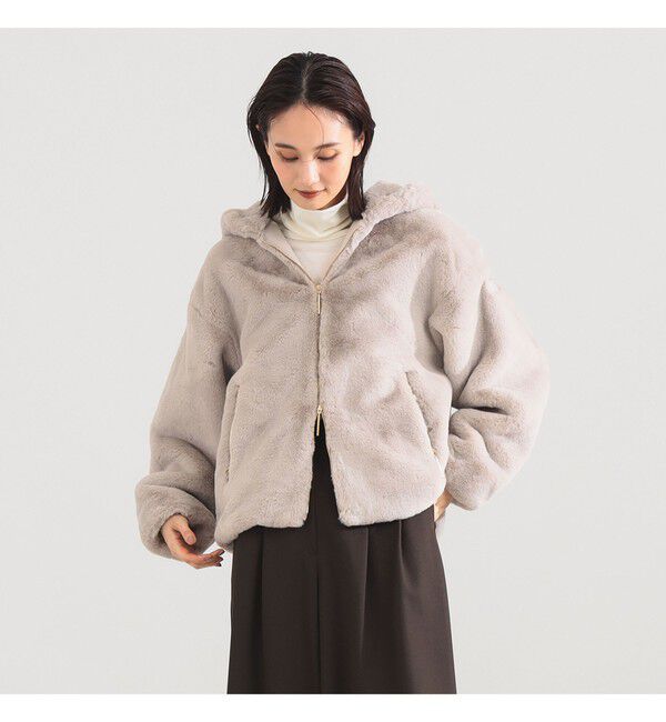 Demi-Luxe BEAMS 「TATRAS / YUMOLA ボア ブルゾン」|ブルゾン・スタジャン|