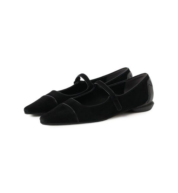 Demi-Luxe BEAMS 「SHISEI / CHISEL TOE BICOLOR メリージェーン パンプス」|パンプス|