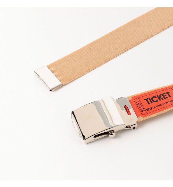 BEAMSBOY「【別注】PIKE / TICKET BELT」|ベルト|