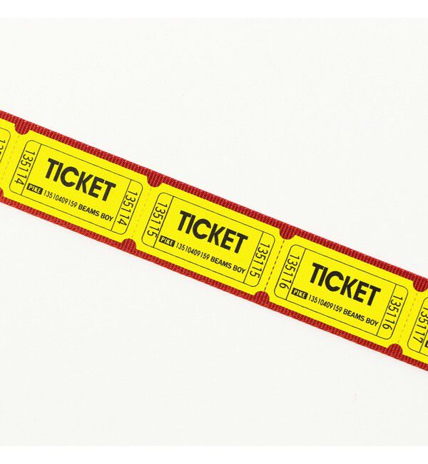 BEAMSBOY「【別注】PIKE / TICKET BELT」|ベルト|