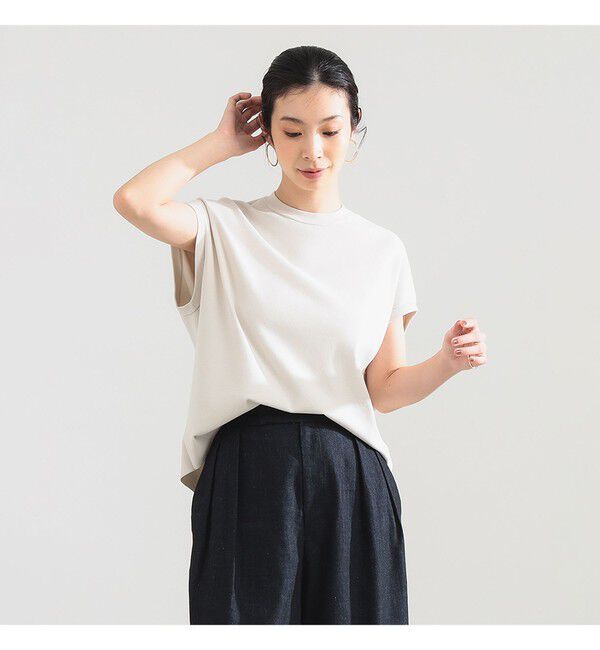 Demi-Luxe BEAMS 「AK+1 / 総針 ノースリーブ フォルム プルオーバー」|ニット・セーター|OYSTER