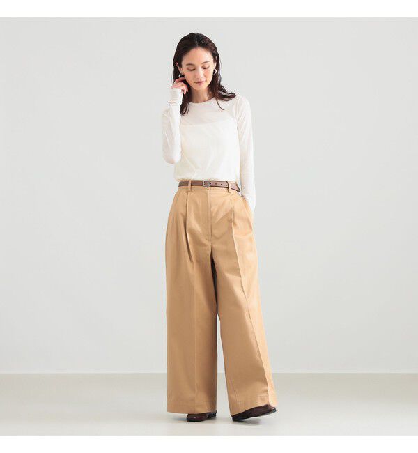 Demi-Luxe BEAMS 「コットン ハイツイスト シアー Tシャツ 26AW」|Tシャツ・カットソー|