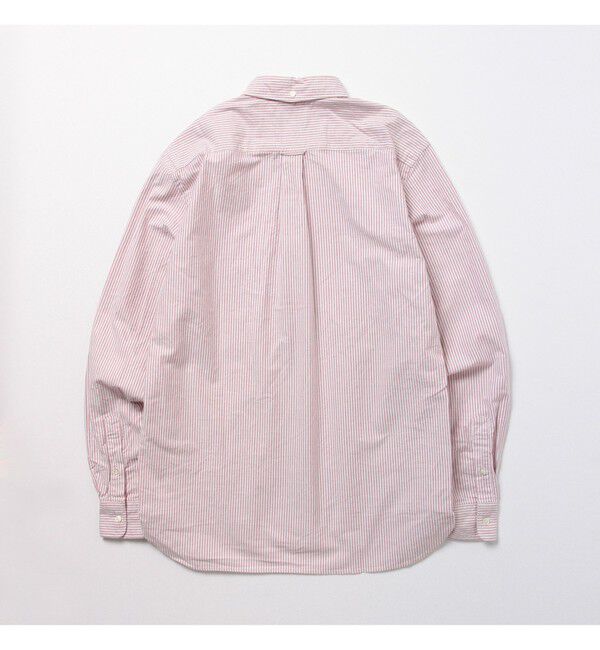 BEAMS PLUS「BEAMS PLUS / オックスフォード ストライプ ボタンダウン シャツ」|シャツ・ブラウス|
