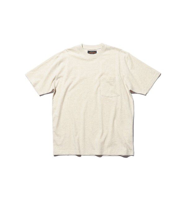 BEAMS PLUS「Pocket Tee Colored Grandrelle」|Tシャツ・カットソー|OATMEAL