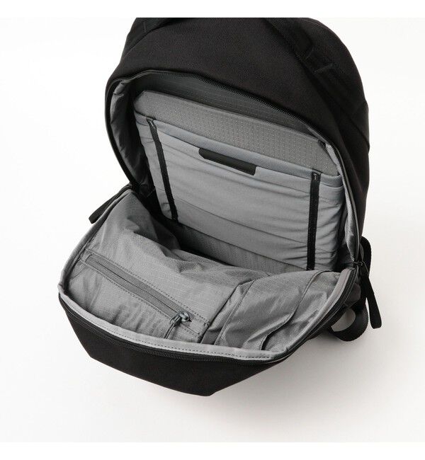 BEAMS「BEAMS｜ABLE CARRY / Daily Plus Cordura re/cor 1000D Black｜ バックパック リュック｜16インチPC収納」|リュック|