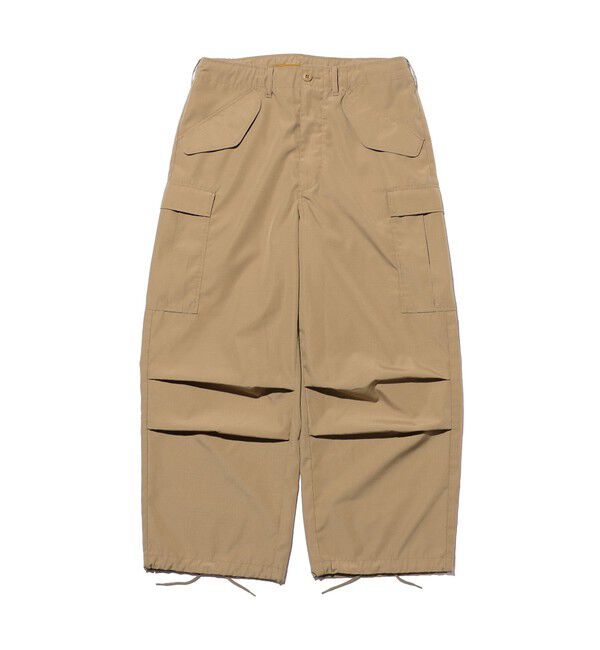 BEAMS PLUS「MIL Over 6 Pockets TW Rip stop」|チノ|KHAKI