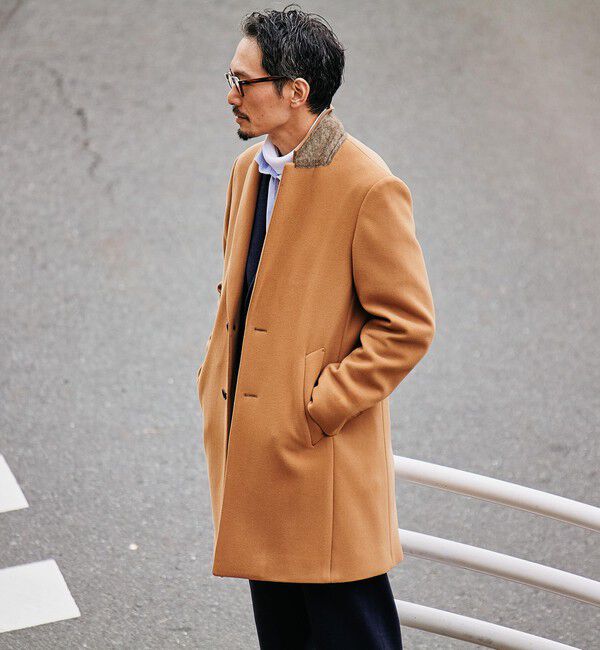 SHIPS「SHIPS: スーパー120'S メルトン チェスター コート 24FW」|その他|
