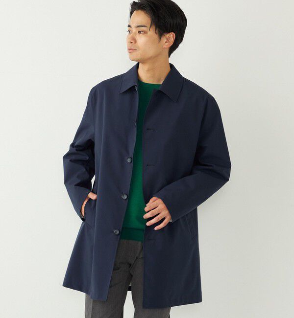 SHIPS Colors 「《一部追加・新色予約》【一部WEB限定】SHIPS Colors:〈撥水・防風〉ステンカラー コート◆」|ステンカラーコート|