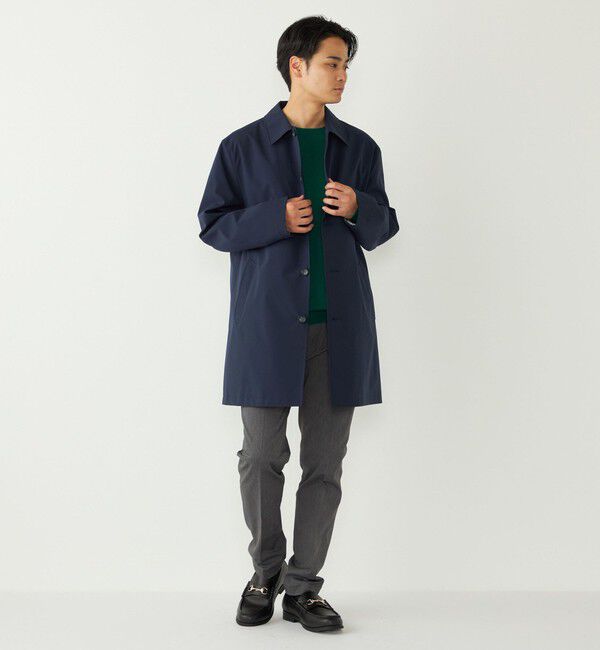 SHIPS Colors 「《一部追加・新色予約》【一部WEB限定】SHIPS Colors:〈撥水・防風〉ステンカラー コート◆」|ステンカラーコート|