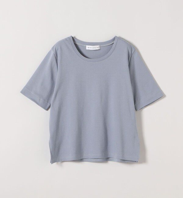 quaranciel「quaranciel:〈接触冷感/汗染み防止加工/洗濯機可能〉ベーシック コンパクト TEE」|Tシャツ・カットソー|