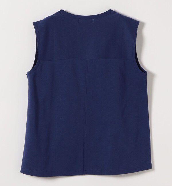 quaranciel「quaranciel:〈接触冷感/汗染み防止加工/洗濯機可能〉クルー ノースリーブ TEE」|Tシャツ・カットソー|