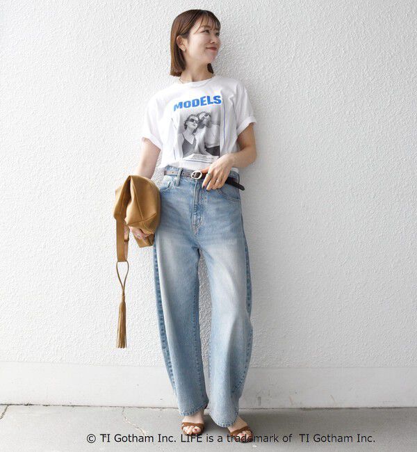 SHIPS any「GOOD ROCK SPEED:〈洗濯機可能〉LPC ロゴ フォト プリント TEE」|Tシャツ・カットソー|