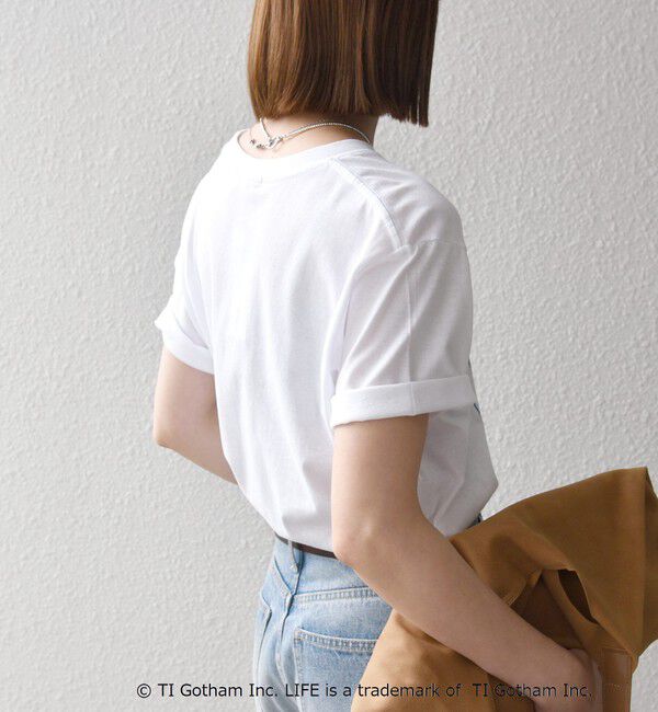 SHIPS any「GOOD ROCK SPEED:〈洗濯機可能〉LPC ロゴ フォト プリント TEE」|Tシャツ・カットソー|