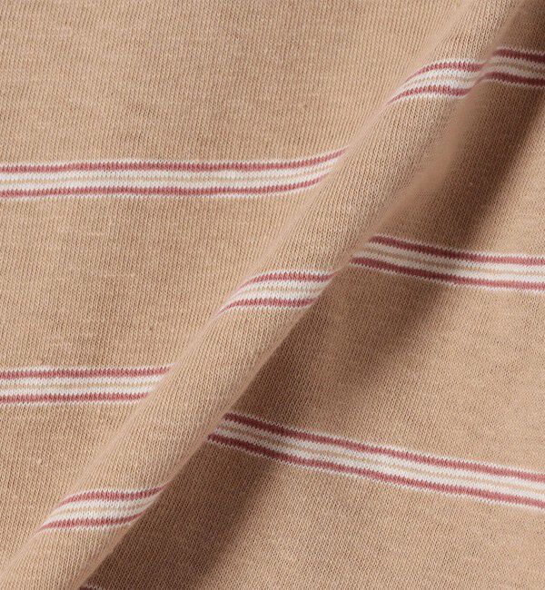 SHIPS for women「《予約》マルチ ボーダー 裾 ドロスト プルオーバー」|Tシャツ・カットソー|