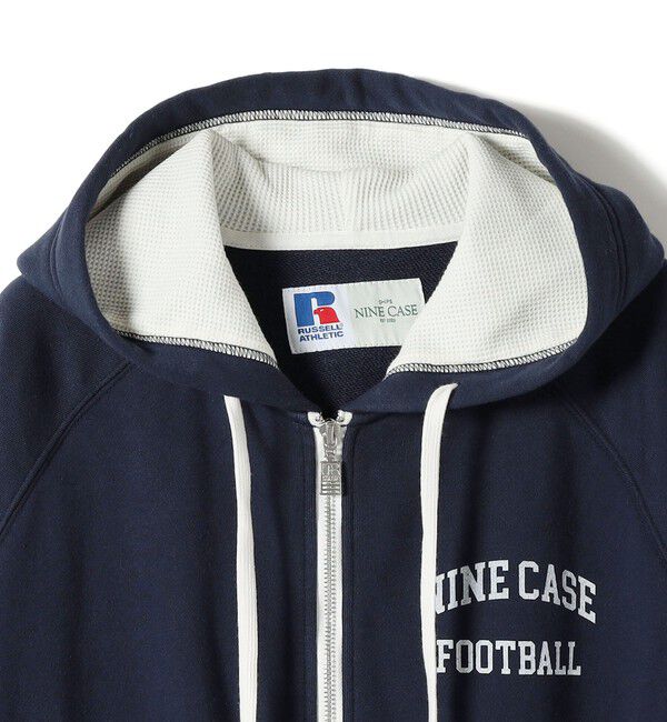 SHIPS for women「《予約》SHIPS NINE CASE:〈洗濯機可能〉RUSSELL 裏毛 HOODIE」|パーカー|