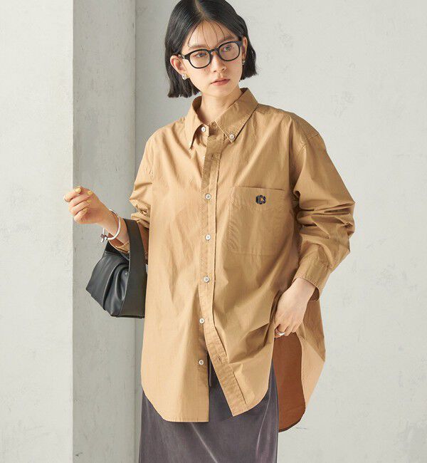 SHIPS for women「《予約》SHIPS NINE CASE:〈洗濯機可能〉製品染め シャツ」|シャツ・ブラウス|