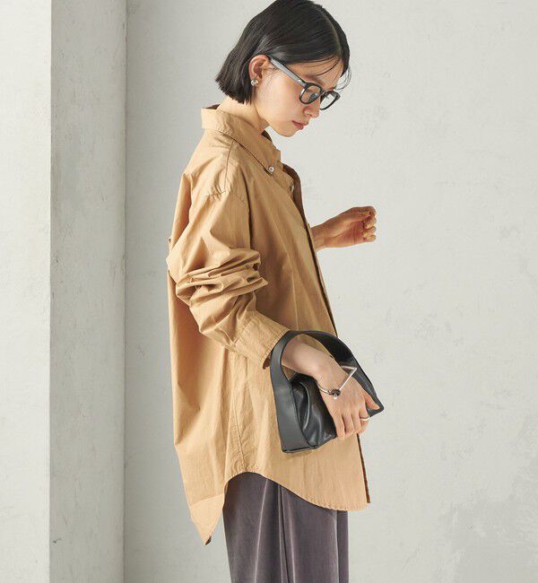 SHIPS for women「《予約》SHIPS NINE CASE:〈洗濯機可能〉製品染め シャツ」|シャツ・ブラウス|