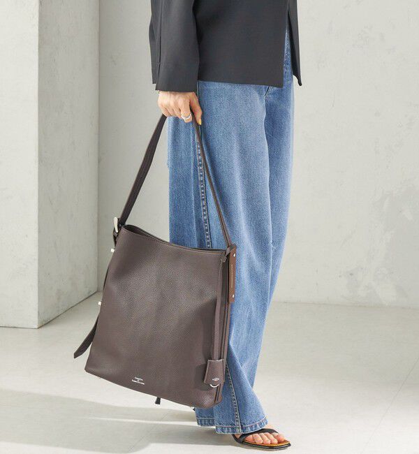 SHIPS for women「《予約》【WEB限定】George Cinq: BUKET BAG（M）」|トートバッグ|ブラウン