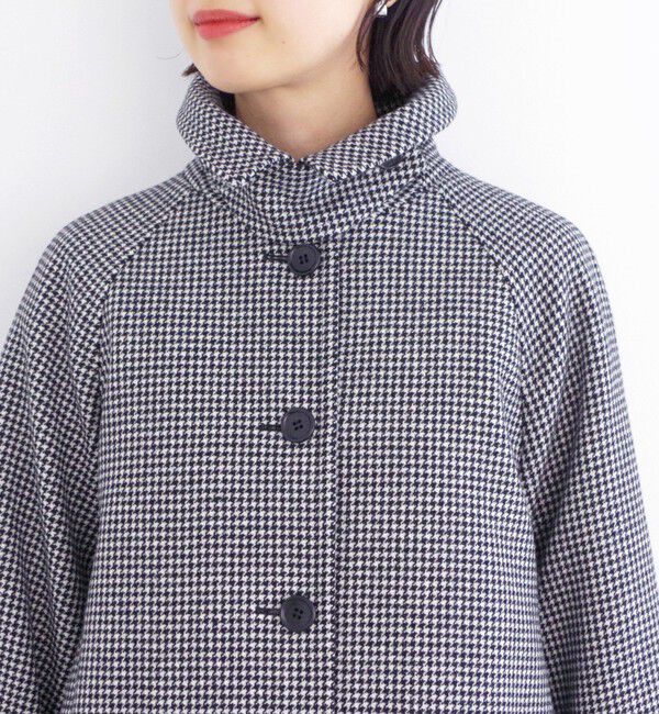 SHIPS for women「《予約》ウール メルトン ステンカラー テント コート」|ステンカラーコート|