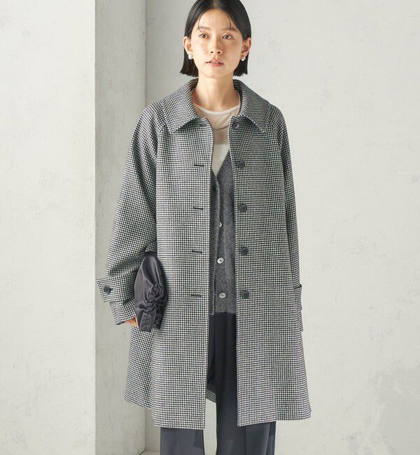 SHIPS for women「《予約》ウール メルトン ステンカラー テント コート」|ステンカラーコート|