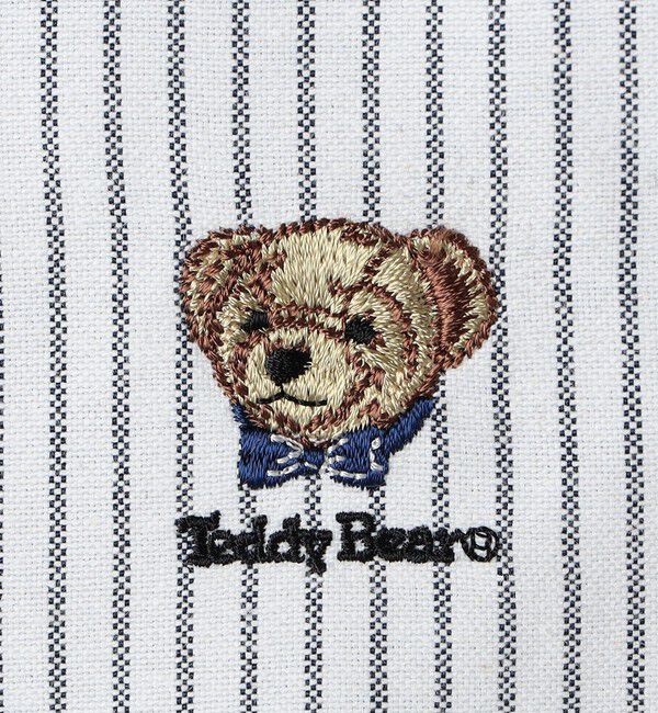 SHIPS Colors 「《予約》SHIPS Colors:90～140cm /〈洗濯機可能〉TeddyBear(R) コラボ シャツ◆」|シャツ・ブラウス|