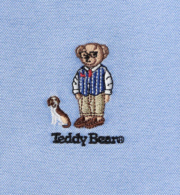 SHIPS Colors 「《予約》SHIPS Colors:90～140cm /〈洗濯機可能〉TeddyBear(R) コラボ シャツ◆」|シャツ・ブラウス|